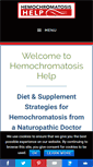 Mobile Screenshot of hemochromatosishelp.com
